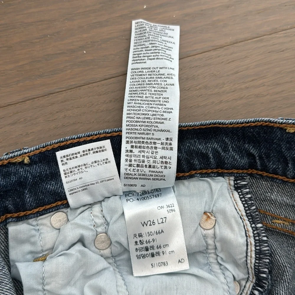 Levi's RIBCAGE STRAIGHT ANKLE WOMEN'S JEANS - Picture 3 of 7